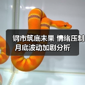 钢市筑底未果 情绪压制月底波动加剧分析(图2) 钢市筑底未果 情绪压制月底波动加剧分析(图2)