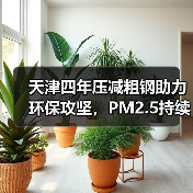 天津四年压减粗钢助力环保攻坚,PM2.5持续改善(图1) 天津四年压减粗钢助力环保攻坚,PM2.5持续改善(图1)