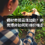 钢材市场震荡加剧?供需博弈如何影响价格走势?(图1) 钢材市场震荡加剧?供需博弈如何影响价格走势?(图1)
