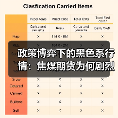 政策博弈下的黑色系行情:焦煤期货为何剧烈波动?(图2) 政策博弈下的黑色系行情:焦煤期货为何剧烈波动?(图2)
