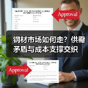 钢材市场如何走?供需矛盾与成本支撑交织(图1) 钢材市场如何走?供需矛盾与成本支撑交织(图1)