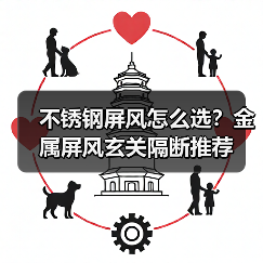 不锈钢屏风怎么选?金属屏风玄关隔断推荐(图3) 不锈钢屏风怎么选?金属屏风玄关隔断推荐(图3)