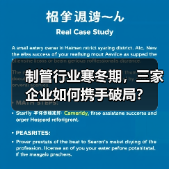 制管行业寒冬期,三家企业如何携手破局?(图1) 制管行业寒冬期,三家企业如何携手破局?(图1)