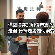 供需博弈加剧钢市震荡走弱 行情走势如何演变?(图2) 供需博弈加剧钢市震荡走弱 行情走势如何演变?(图2)