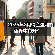 2025年8月钢企盈利能否稳中有升?(图1) 2025年8月钢企盈利能否稳中有升?(图1)