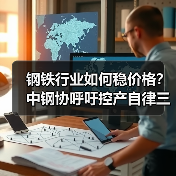 钢铁行业如何稳价格?中钢协呼吁控产自律三定三不要(图1) 钢铁行业如何稳价格?中钢协呼吁控产自律三定三不要(图1)