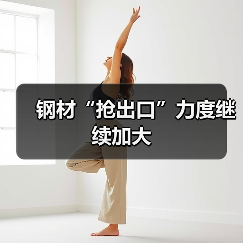 钢材“抢出口”力度继续加大（图4）