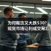 为何期货又大跌530?现货市场让利成交背后的真相(图2) 为何期货又大跌530?现货市场让利成交背后的真相(图2)