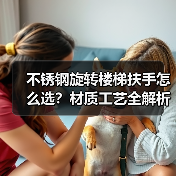 不锈钢旋转楼梯扶手怎么选?材质工艺全解析(图4) 不锈钢旋转楼梯扶手怎么选?材质工艺全解析(图4)