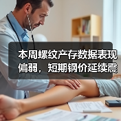 本周螺纹产存数据表现偏弱,短期钢价延续震荡整理(图4) 本周螺纹产存数据表现偏弱,短期钢价延续震荡整理(图4)