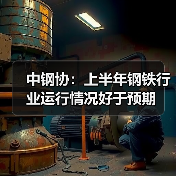 中钢协：上半年钢铁行业运行情况好于预期（图1）
