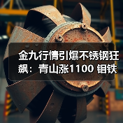 金九行情引爆不锈钢狂飙：青山涨1100 钼铁一周飙升1万？（图3）