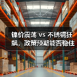 镍价震荡 vs 不锈钢狂飙,政策预期能否稳住市场?(图1) 镍价震荡 vs 不锈钢狂飙,政策预期能否稳住市场?(图1)