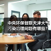 中央环保督察天津大气污染治理问题有哪些？