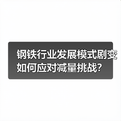 钢铁行业发展模式剧变 如何应对减量挑战?(图4) 钢铁行业发展模式剧变 如何应对减量挑战?(图4)