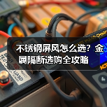 不锈钢屏风怎么选？金属隔断选购全攻略