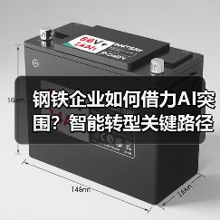 钢铁企业如何借力AI突围?智能转型关键路径解析(图1) 钢铁企业如何借力AI突围?智能转型关键路径解析(图1)