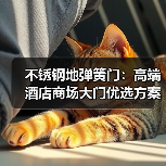 不锈钢地弹簧门:高端酒店商场大门优选方案(图4) 不锈钢地弹簧门:高端酒店商场大门优选方案(图4)