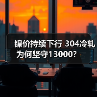镍价持续下行 304冷轧为何坚守13000?(图2) 镍价持续下行 304冷轧为何坚守13000?(图2)