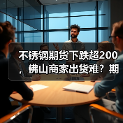 不锈钢期货下跌超200,佛山商家出货难?期待转机未果(图2) 不锈钢期货下跌超200,佛山商家出货难?期待转机未果(图2)