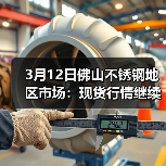 3月12日佛山不锈钢地区市场：现货行情继续承压，价格普跌50-200不等！（图3）