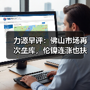 力源早评:佛山市场再次垒库,伦镍连涨也扶不起现货?(图3) 力源早评:佛山市场再次垒库,伦镍连涨也扶不起现货?(图3)