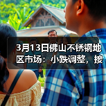 3月13日佛山不锈钢地区市场：小跌调整，接连跌是无奈，跌价！（图3）