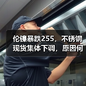 伦镍暴跌255,不锈钢现货集体下调,原因何在?(图2) 伦镍暴跌255,不锈钢现货集体下调,原因何在?(图2)