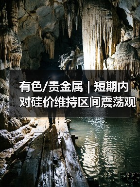 有色/贵金属 | 短期内对硅价维持区间震荡观点 关注硅厂套保力度(图2) 有色/贵金属 | 短期内对硅价维持区间震荡观点 关注硅厂套保力度(图2)
