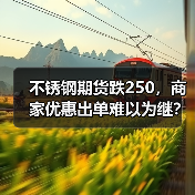 不锈钢期货跌250,商家优惠出单难以为继?(图1) 不锈钢期货跌250,商家优惠出单难以为继?(图1)