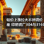 钼价上涨拉大不锈钢价差 印尼钢厂304与316L价差继续扩大到1850美元/吨(图2) 钼价上涨拉大不锈钢价差 印尼钢厂304与316L价差继续扩大到1850美元/吨(图2)
