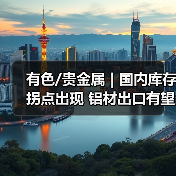 有色/贵金属 | 国内库存拐点出现 铝材出口有望加速(图2) 有色/贵金属 | 国内库存拐点出现 铝材出口有望加速(图2)