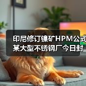 印尼修订镍矿HPM公式 某大型不锈钢厂今日封盘（图2）