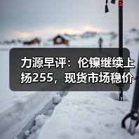 力源早评:伦镍继续上扬255,现货市场稳价出货(图1) 力源早评:伦镍继续上扬255,现货市场稳价出货(图1)