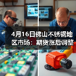 4月16日佛山不锈钢地区市场:期货涨后调整,现货坚守挺价。(图2) 4月16日佛山不锈钢地区市场:期货涨后调整,现货坚守挺价。(图2)
