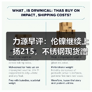 力源早评:伦镍继续上扬215,不锈钢现货蹭热度涨50(图1) 力源早评:伦镍继续上扬215,不锈钢现货蹭热度涨50(图1)
