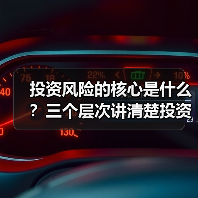 投资风险的核心是什么?三个层次讲清楚投资风险的管理逻辑(图1) 投资风险的核心是什么?三个层次讲清楚投资风险的管理逻辑(图1)