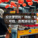 投资要冒险?你越“怕”亏钱,反而越容易亏?(图4) 投资要冒险?你越“怕”亏钱,反而越容易亏?(图4)