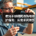 宏润不锈钢网选购与维护指南:从需求判断到实用方法(图3) 宏润不锈钢网选购与维护指南:从需求判断到实用方法(图3)