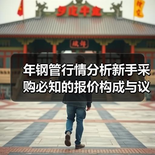 年钢管行情分析新手采购必知的报价构成与议价空间