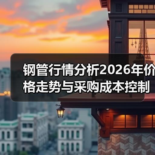钢管行情分析2026年价格走势与采购成本控制要点