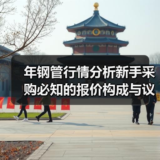 年钢管行情分析新手采购必知的报价构成与议价要点