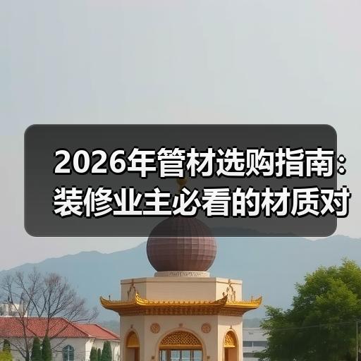 2026年管材选购指南：装修业主必看的材质对比与避坑要点